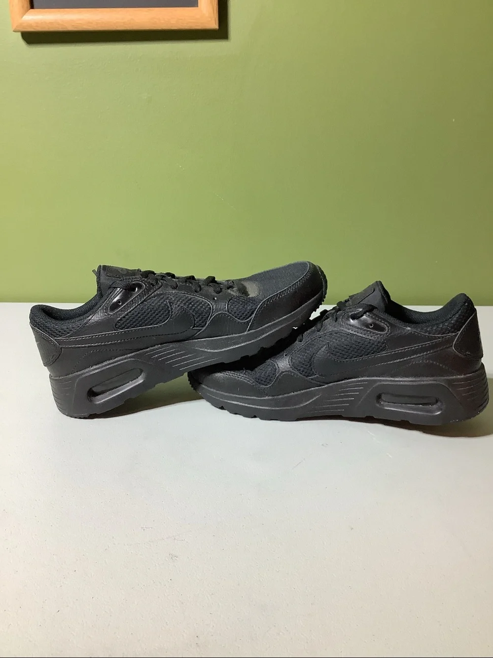 Nike Air Max 90 all black, size 6Y